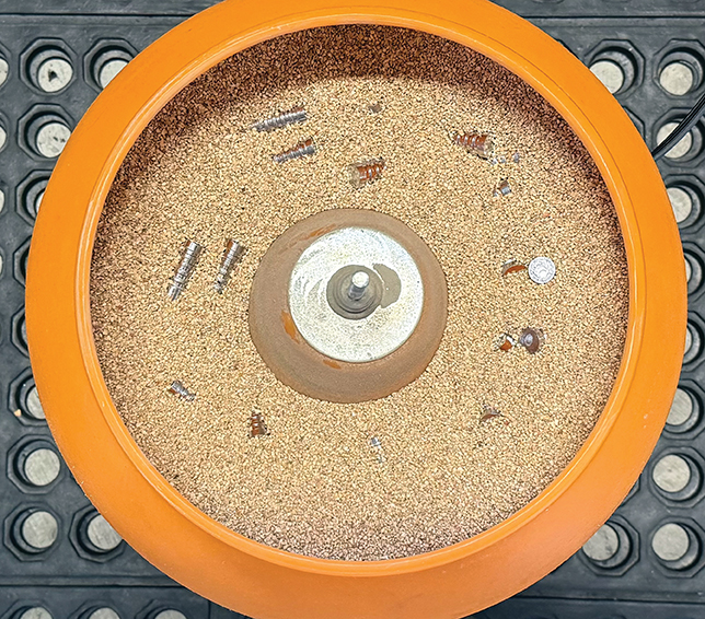 Bullets in vibrator.